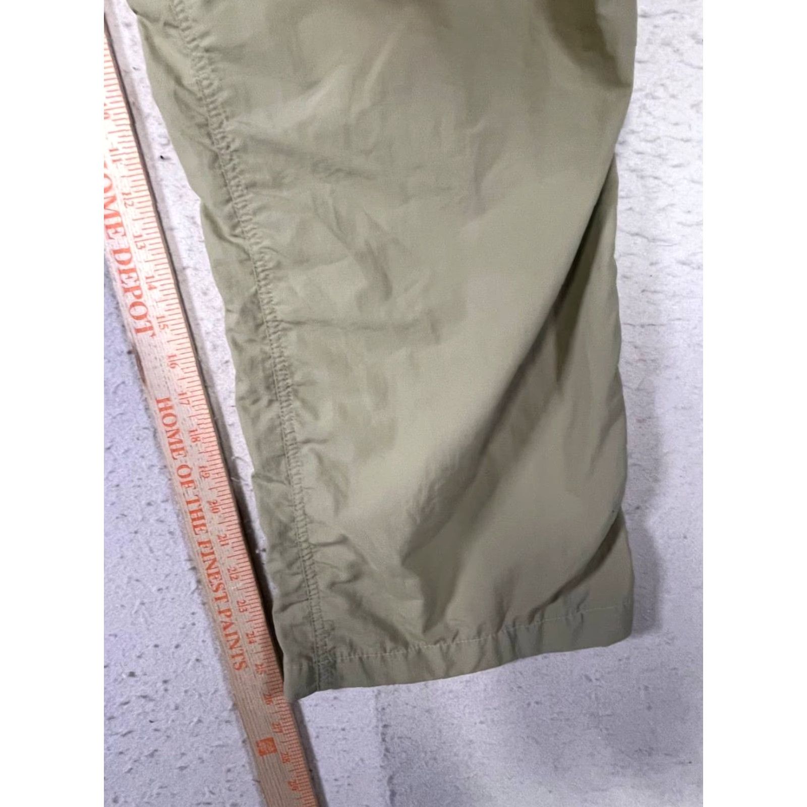 Vintage TravelSmith Pants Women's Plus 2X Beige Elastic Waist High Rise Flat Front Size 40" / US 18 - 5 Thumbnail