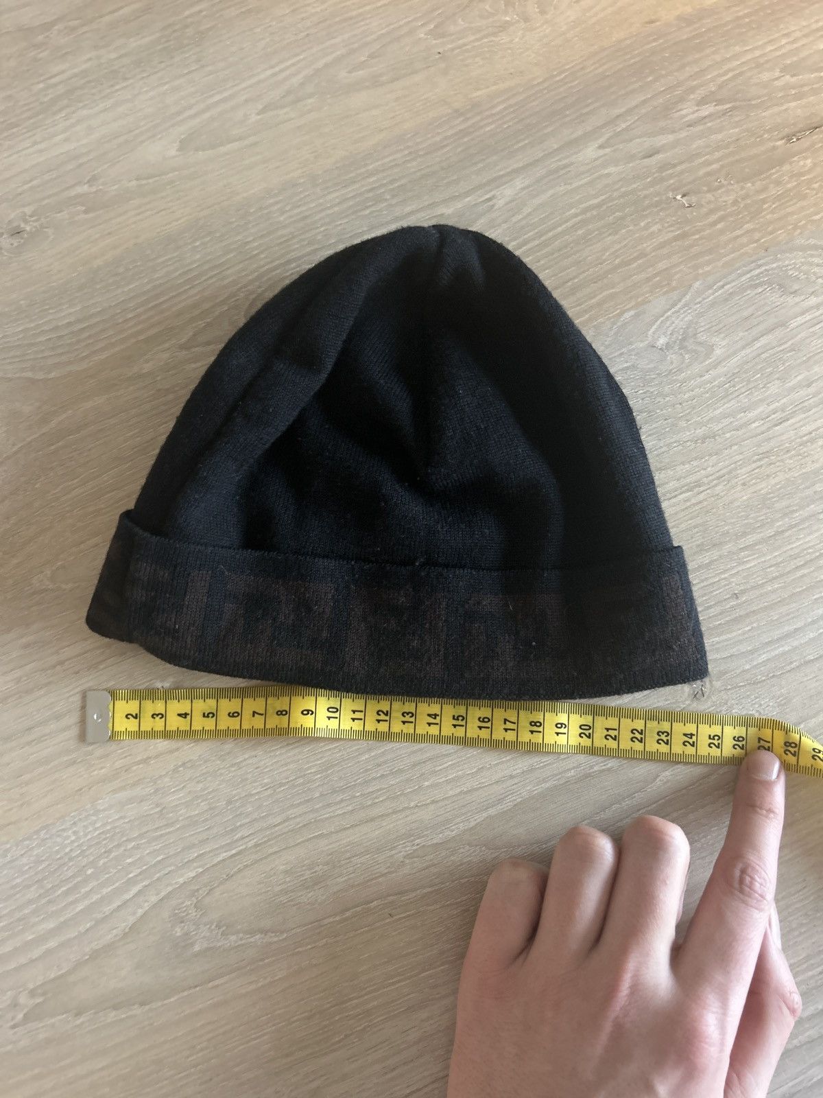 Fendi FF Logo Beanie Size ONE SIZE - 7 Thumbnail