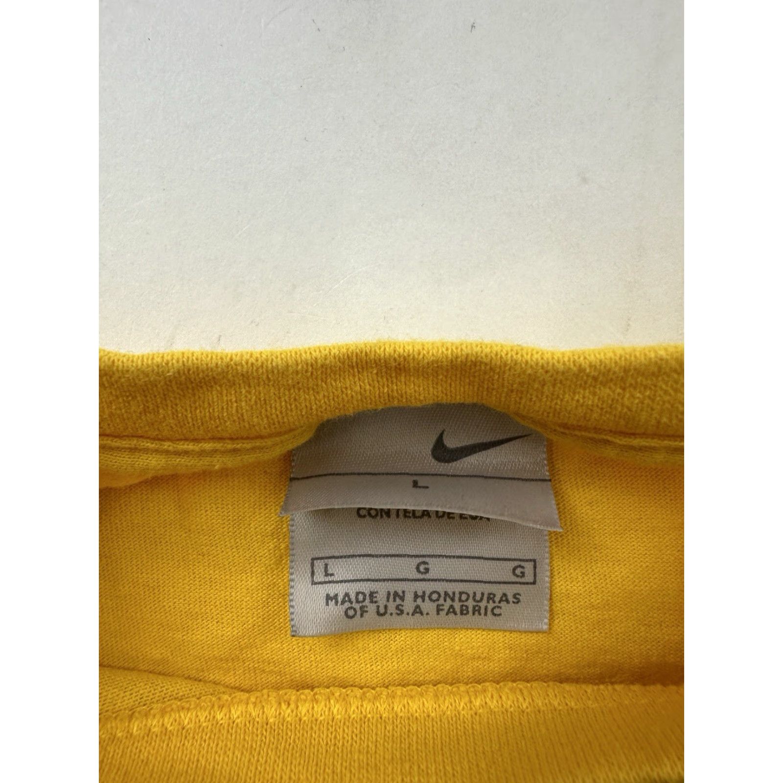 Nike Nike Shirt Mens L Yellow Short Sleeve Livestrong Cycling Portland 2005 Size US L / EU 52-54 / 3 - 4 Thumbnail