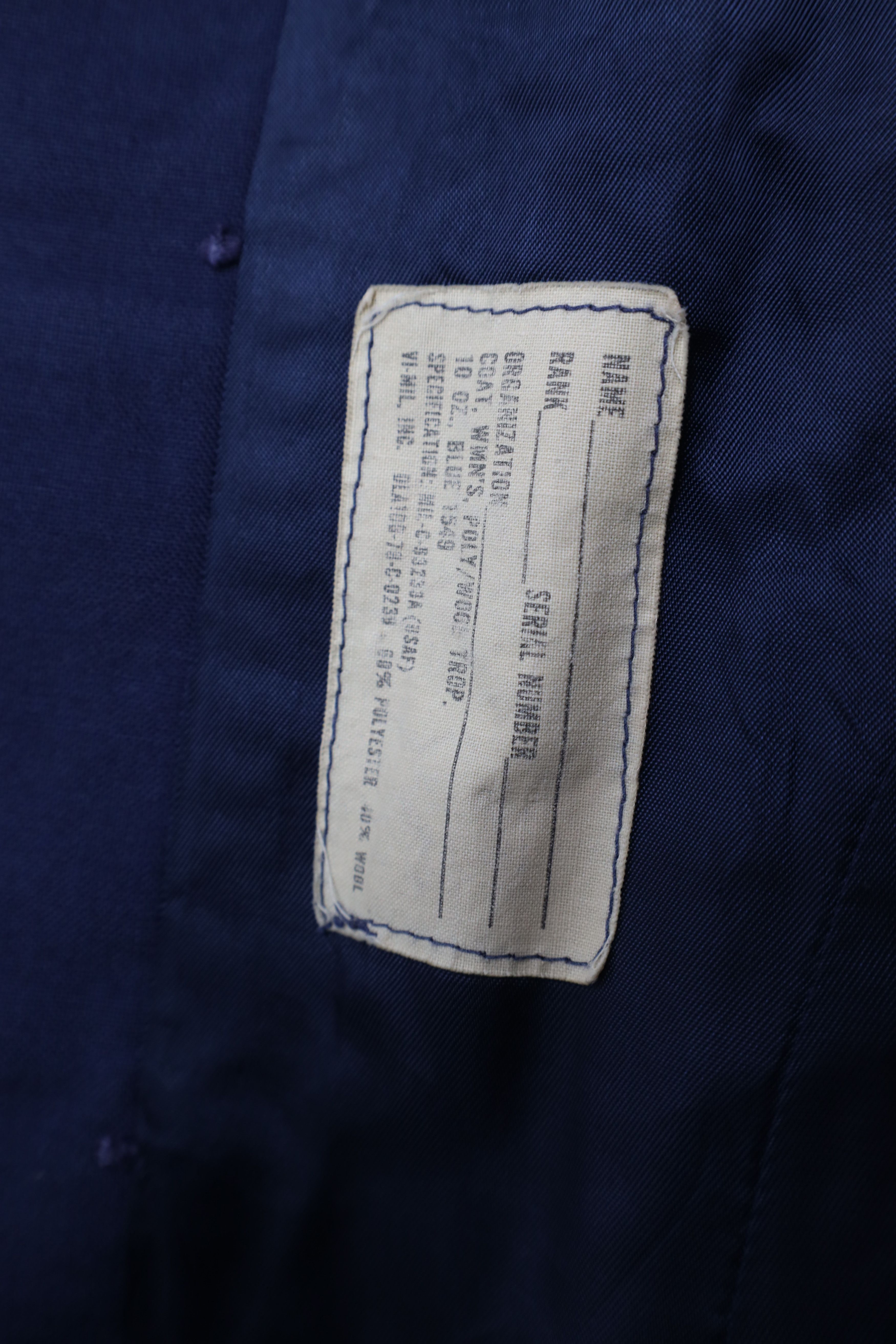 Vintage Vintage 70s Vietnam War 10oz Blue 1549 Military Jacket USA Size XL / US 12-14 / IT 48-50 - 12 Thumbnail