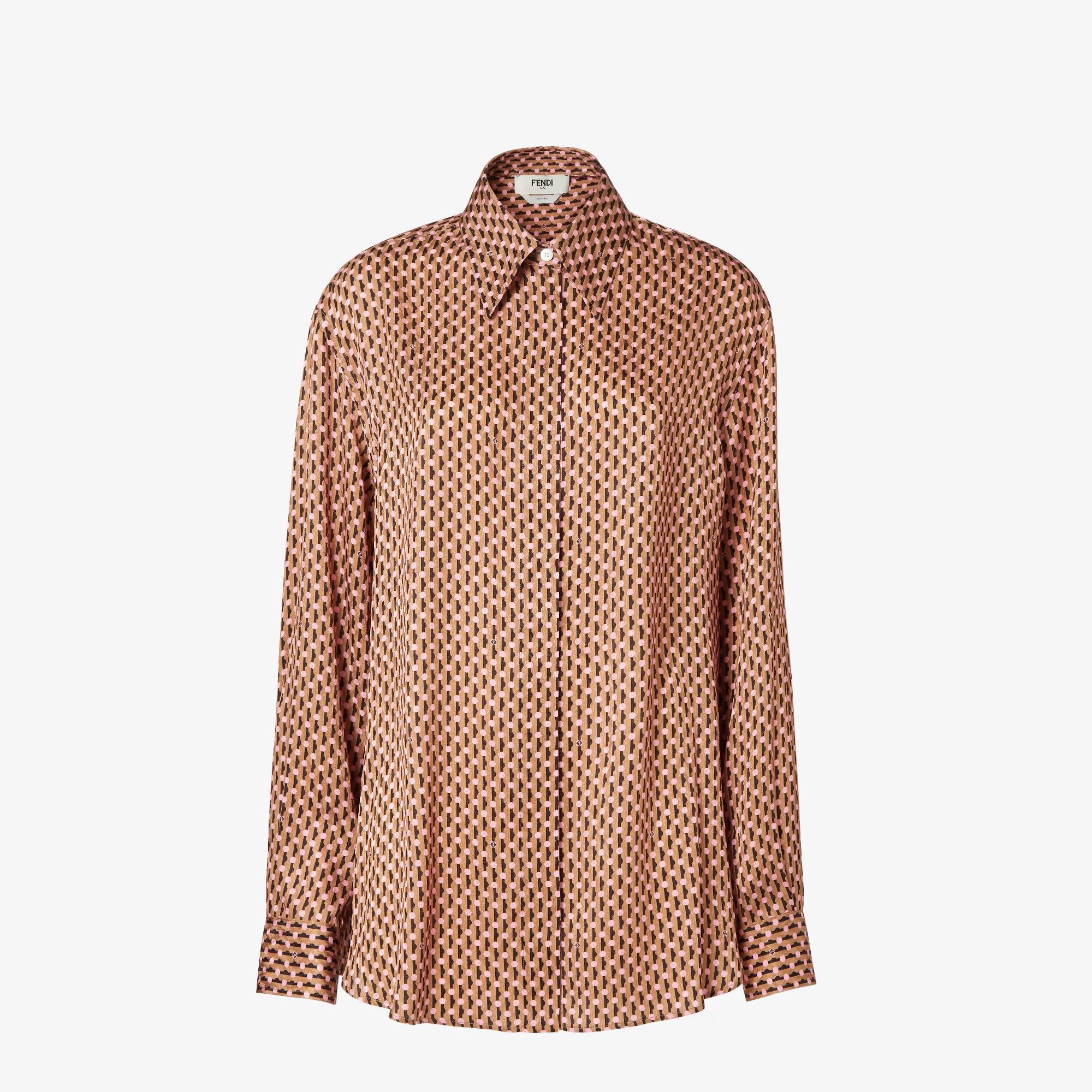 Fendi Fendi Fendi Dots Silk Shirt tag size 44 Women - USA Duties Paid Size M / US 6-8 / IT 42-44 - 1 Thumbnail