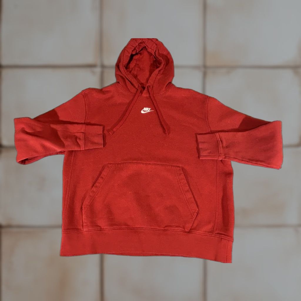 Nike Nike Hoodie Mens M Red Swoosh Allover AOP Print Pullover Fleece Sweatshirt Size US M / EU 48-50 / 2 - 1 Thumbnail