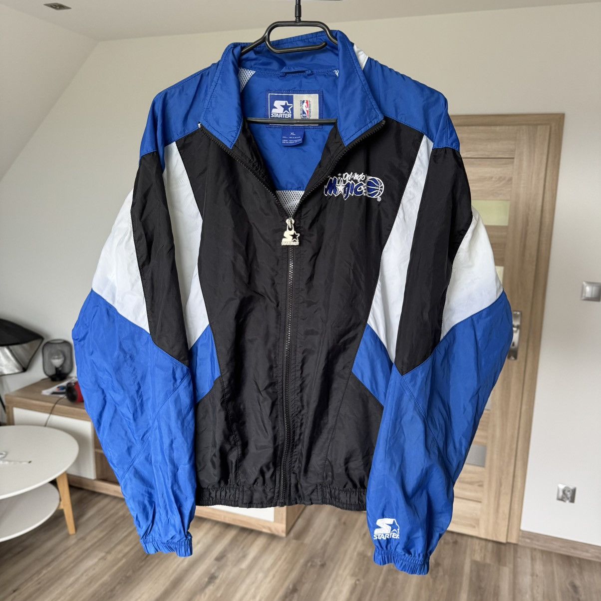 NBA × Starter × Vintage Vintage 90s Orlando Magic Windbreaker Light Jacket NBA Boxy Size US L / EU 52-54 / 3 - 2 Thumbnail