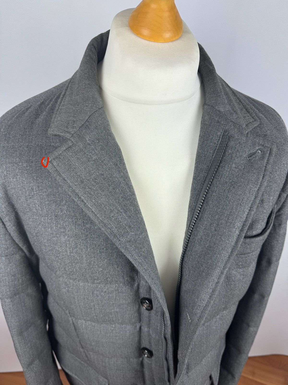 Moncler Moncler Wool Blazer Down Jacket 1700€ Size US L / EU 52-54 / 3 - 11 Thumbnail