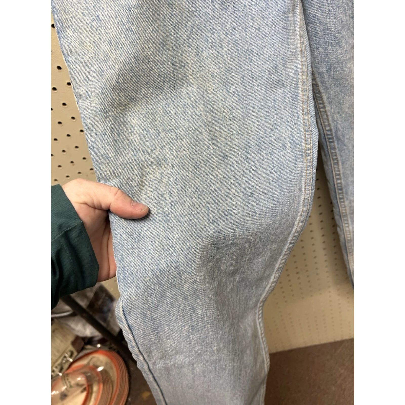 Levi's VINTAGE Levi's Jeans 550 Mens 30x30 Blue Light Relaxed Fit Denim USA Made Size US 30 / EU 46 - 6 Thumbnail