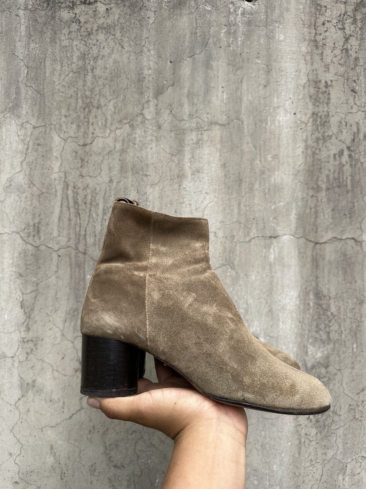 Isabel Marant Etoile Isabel Marant Étoile Suede Beige Boots – Pointed Toe Size US 10 / IT 40 - 3 Thumbnail
