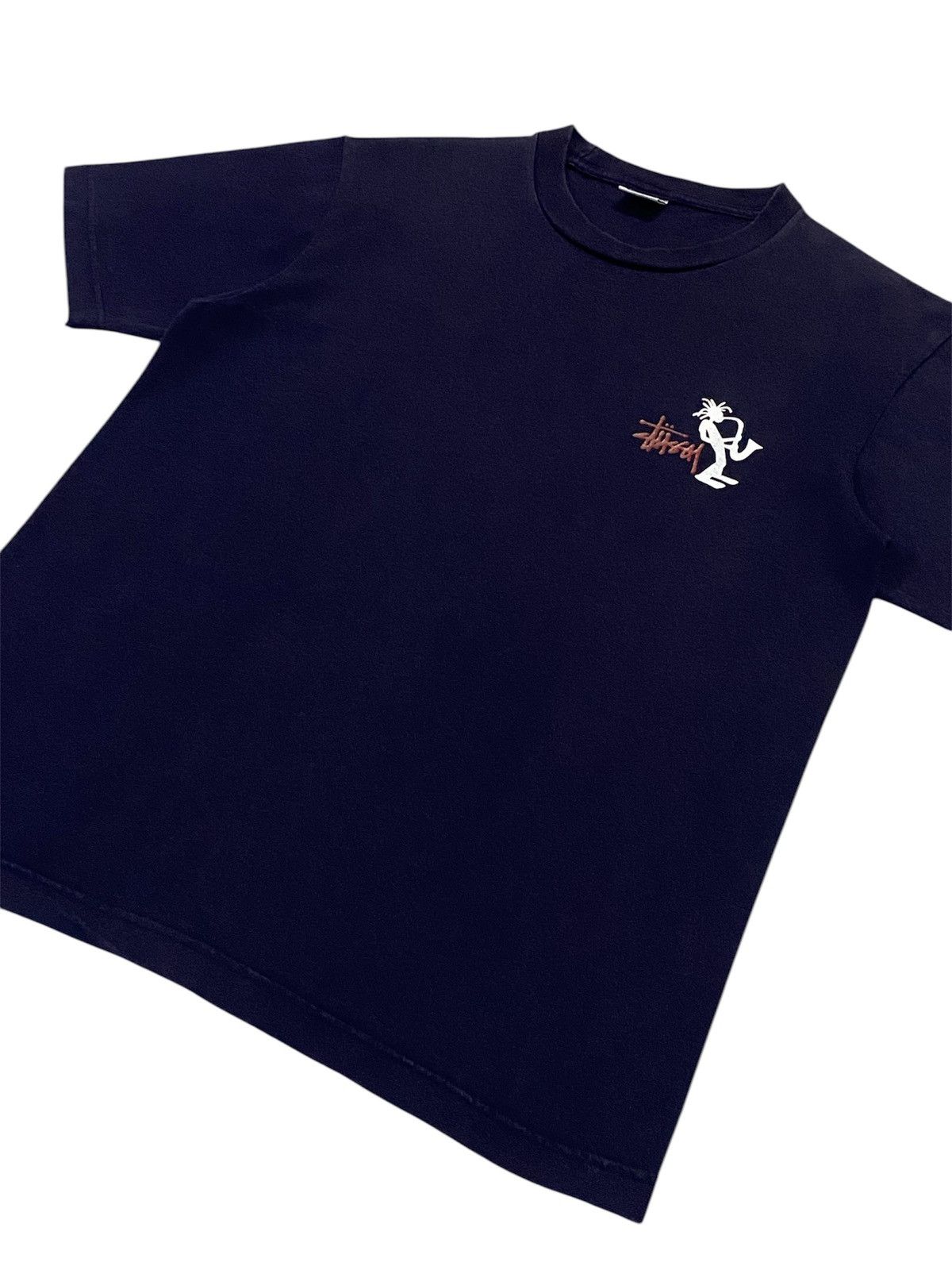 Stussy × Vintage Vintage Stussy Rasta Dark Blue Shirt Size US M / EU 48-50 / 2 - 15 Thumbnail