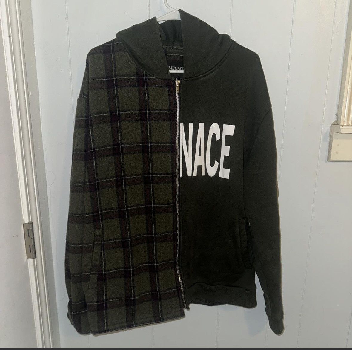Menace Menace flannel hoodie Size US L / EU 52-54 / 3 - 1 Thumbnail