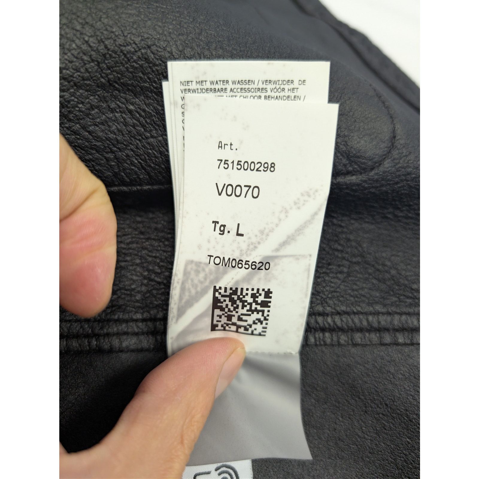 Stone Island o1rshd1 Real Leather Blouson Jacket in Dark Brown Size US L / EU 52-54 / 3 - 20 Thumbnail