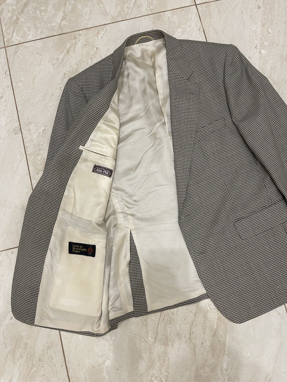 Ermenegildo Zegna 🔥Ermenegildo Zegna blazer vintage jacket classic sport coat Size 44R - 12 Thumbnail