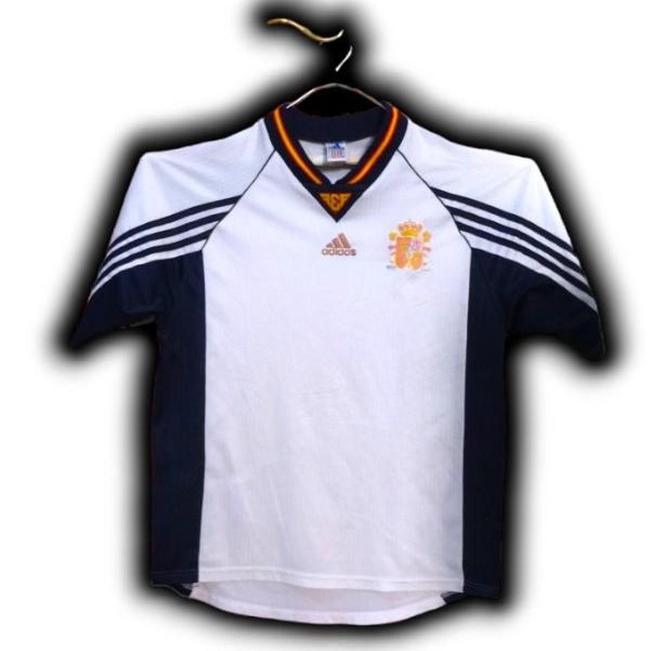 Adidas Spain 1998 1999 WC Away Shirt Jersey international Size US L / EU 52-54 / 3 - 2 Thumbnail
