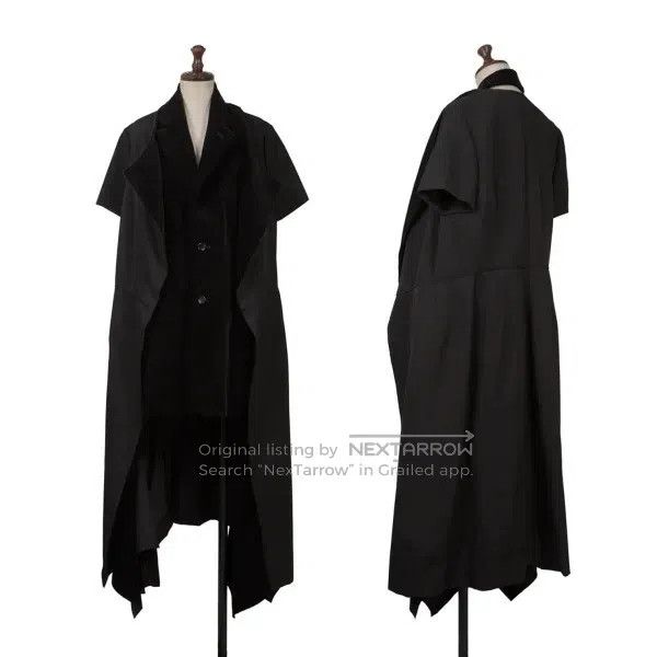 Comme des Garcons Comme Des Garcons Black vintage velvet patched top Size S / US 4 / IT 40 - 1 Thumbnail