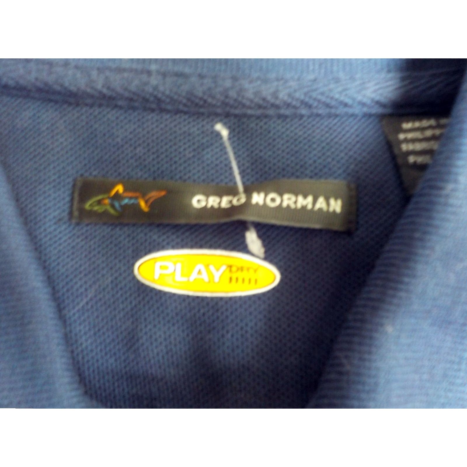 Vintage Greg Norman SS Polo Navy Small NWT Fuchs Logo Riyadh-Saudi Arabia Shirt Men SZ S Men’s Polo Size US S / EU 44-46 / 1 - 6 Thumbnail