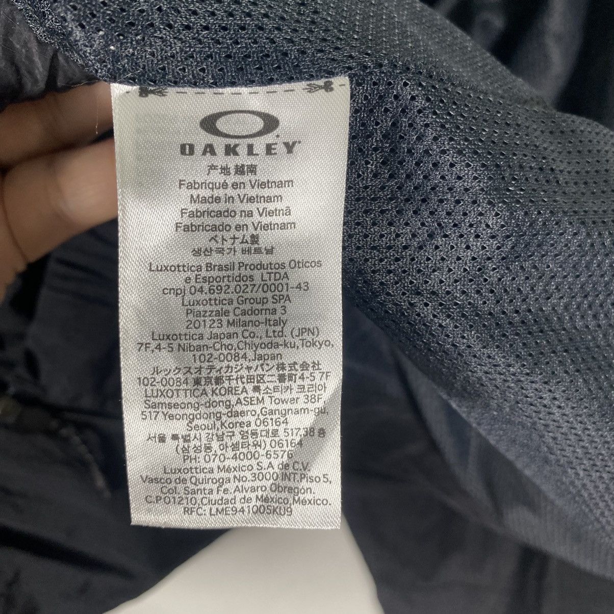 Oakley Oakley Enhance Wind Zipper Jacket L Size Black Colour Size US L / EU 52-54 / 3 - 14 Thumbnail