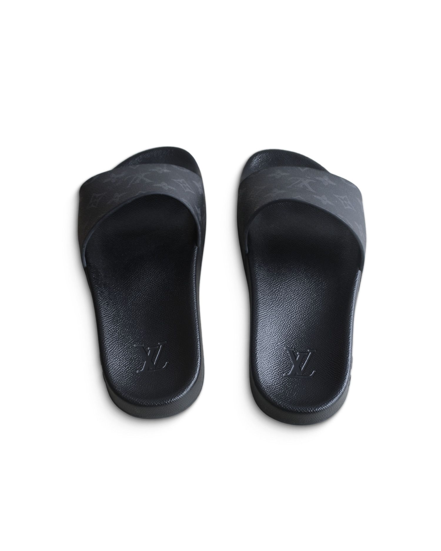 Louis Vuitton Louis Vuitton Monogram Eclipse Slippers Size US 8.5 / EU 41-42 - 6 Thumbnail