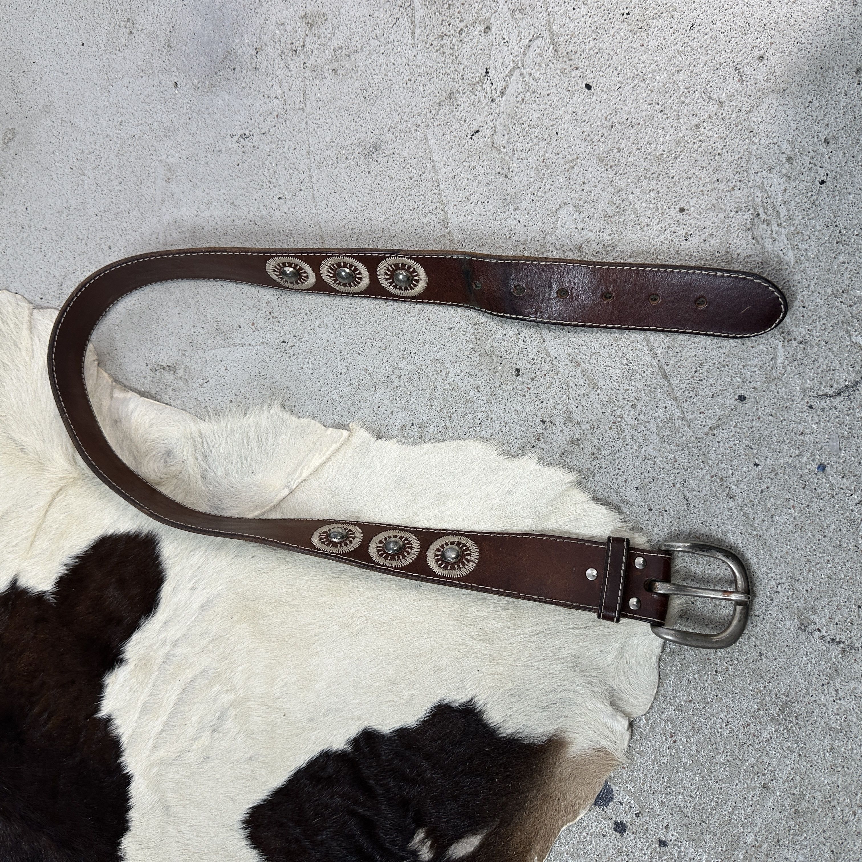 Vintage Vintage Western Studded Belt Size ONE SIZE - 3 Thumbnail