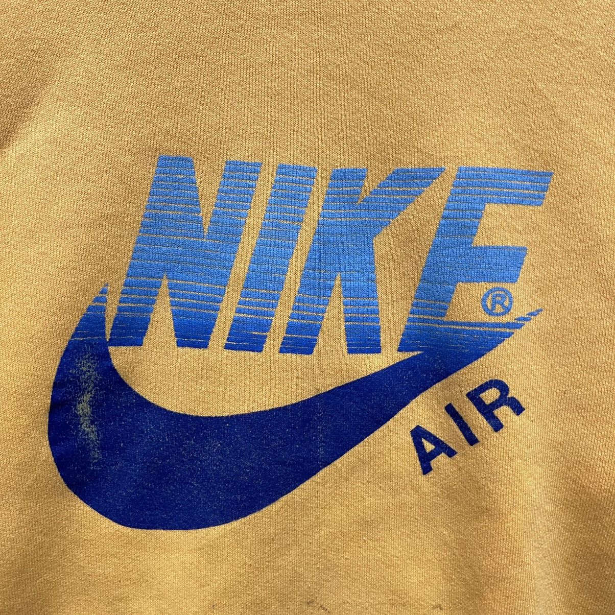 Nike Vintage Nike Air Swoosh Logo Sweatshirt – Yellow / Blue Size US S / EU 44-46 / 1 - 3 Thumbnail