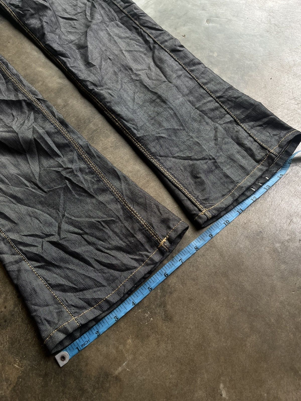 Isamu Katayama Backlash NCFM JAPANESE NICOLE CLUB FOR MEN FLARE DENIM PANTS BOOT CUT Size US 32 / EU 48 - 16 Thumbnail