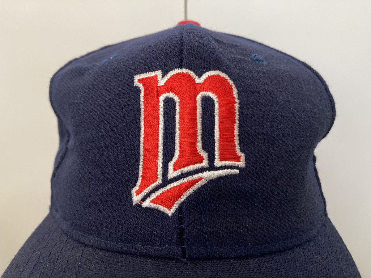 MLB × Twins × Vintage MINNESOTA TWINS PRO YOUTH EDS WEST SNAPBACK HAT MLB BASEBALL Size ONE SIZE - 3 Thumbnail