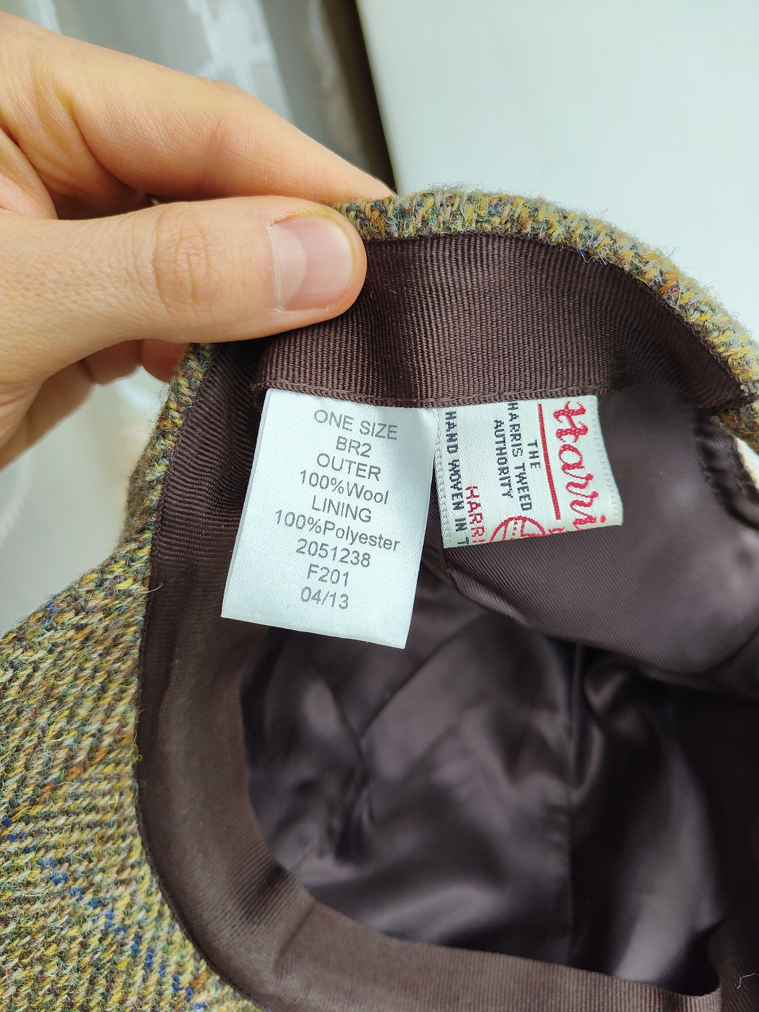Harris Tweed Harris Tweed Woolen Cap Harris Tweed Hat Size ONE SIZE - 9 Thumbnail