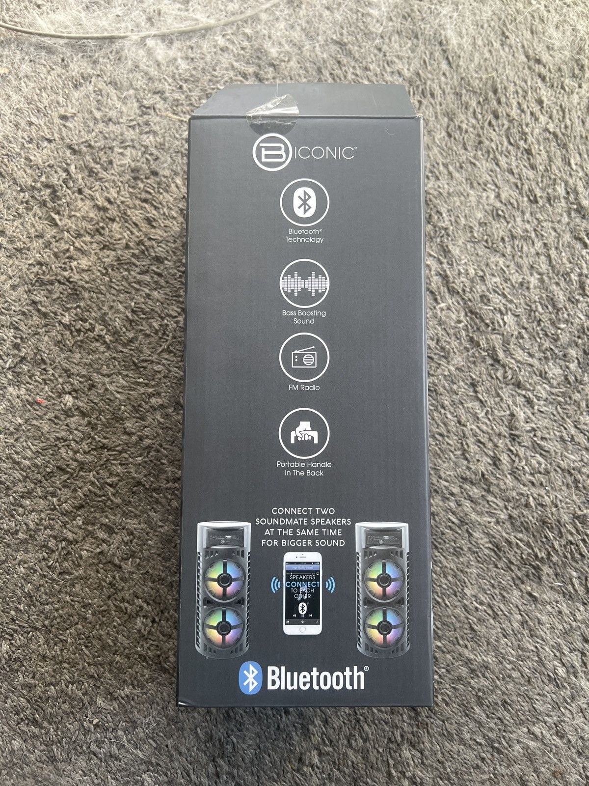 Hypebeast 2020 B Iconic Soundmate Dual Bass Boosting Wireless Speaker Size ONE SIZE - 4 Thumbnail