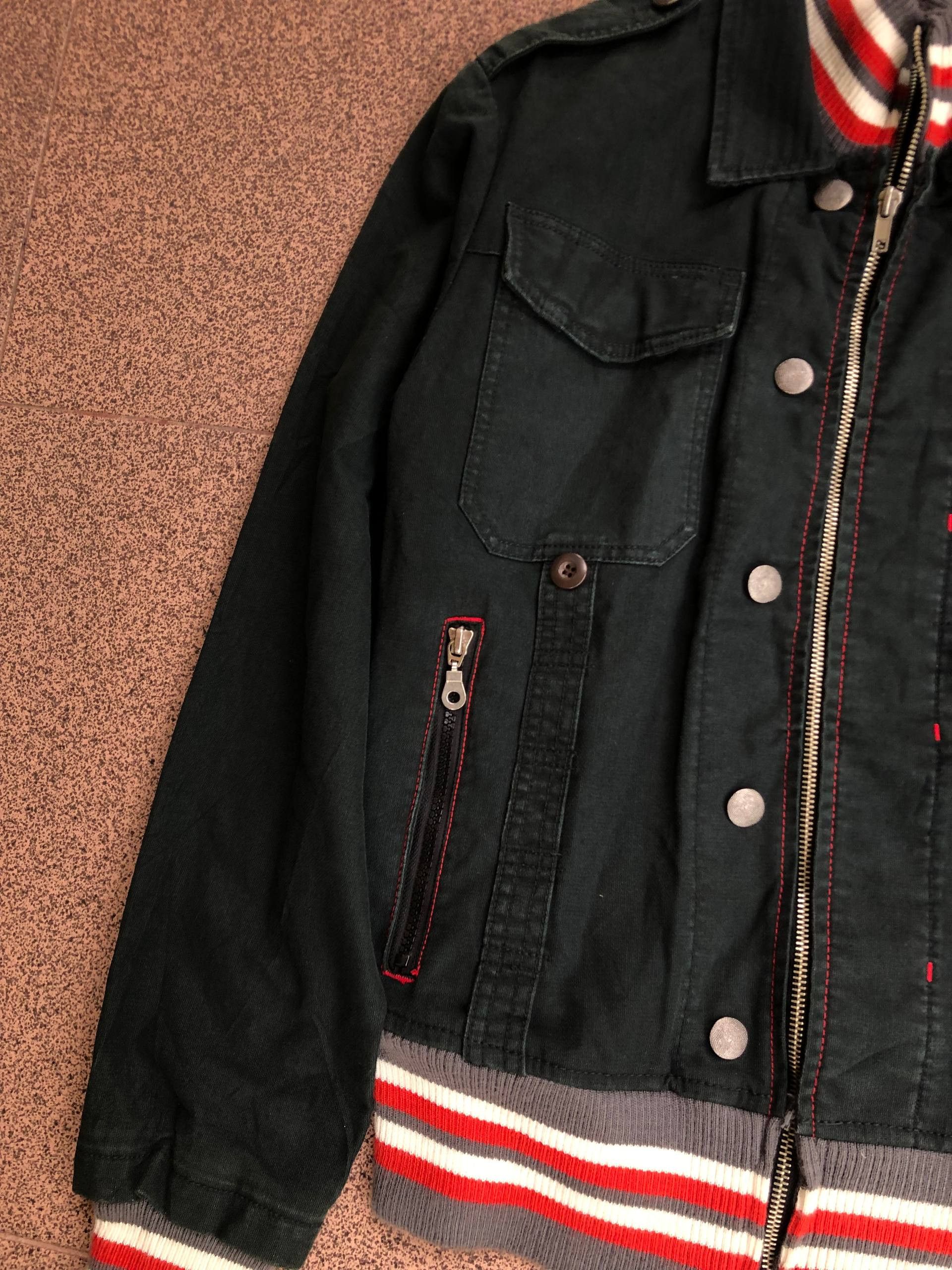 If Six Was Nine 2000s Power to People Bomber Zipper Vkei Style Y2k Japanese Size US M / EU 48-50 / 2 - 5 Thumbnail