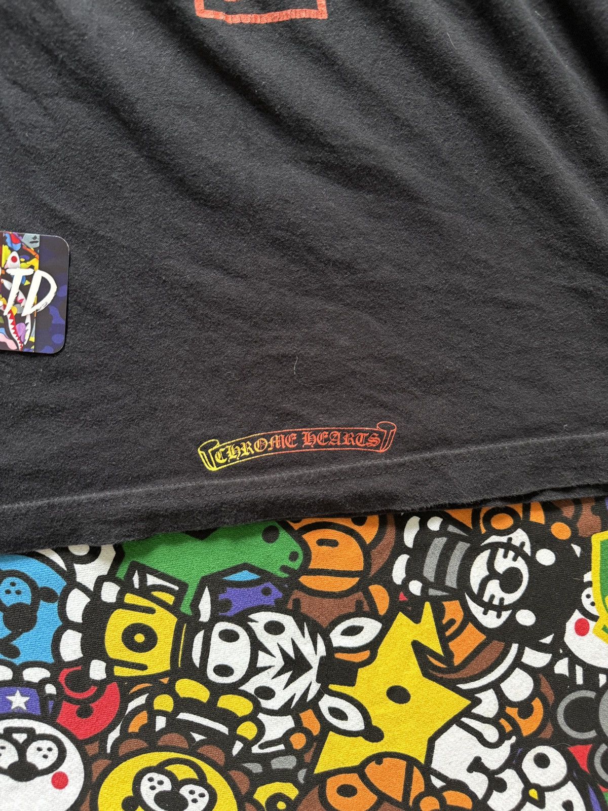 Chrome Hearts Chrome Hearts Black Gradient Pocket Logo Tee Size US M / EU 48-50 / 2 - 13 Thumbnail