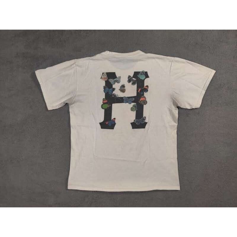 Huf HUF Shirt Adult Mens Medium White Insects Logo Size US M / EU 48-50 / 2 - 6 Thumbnail