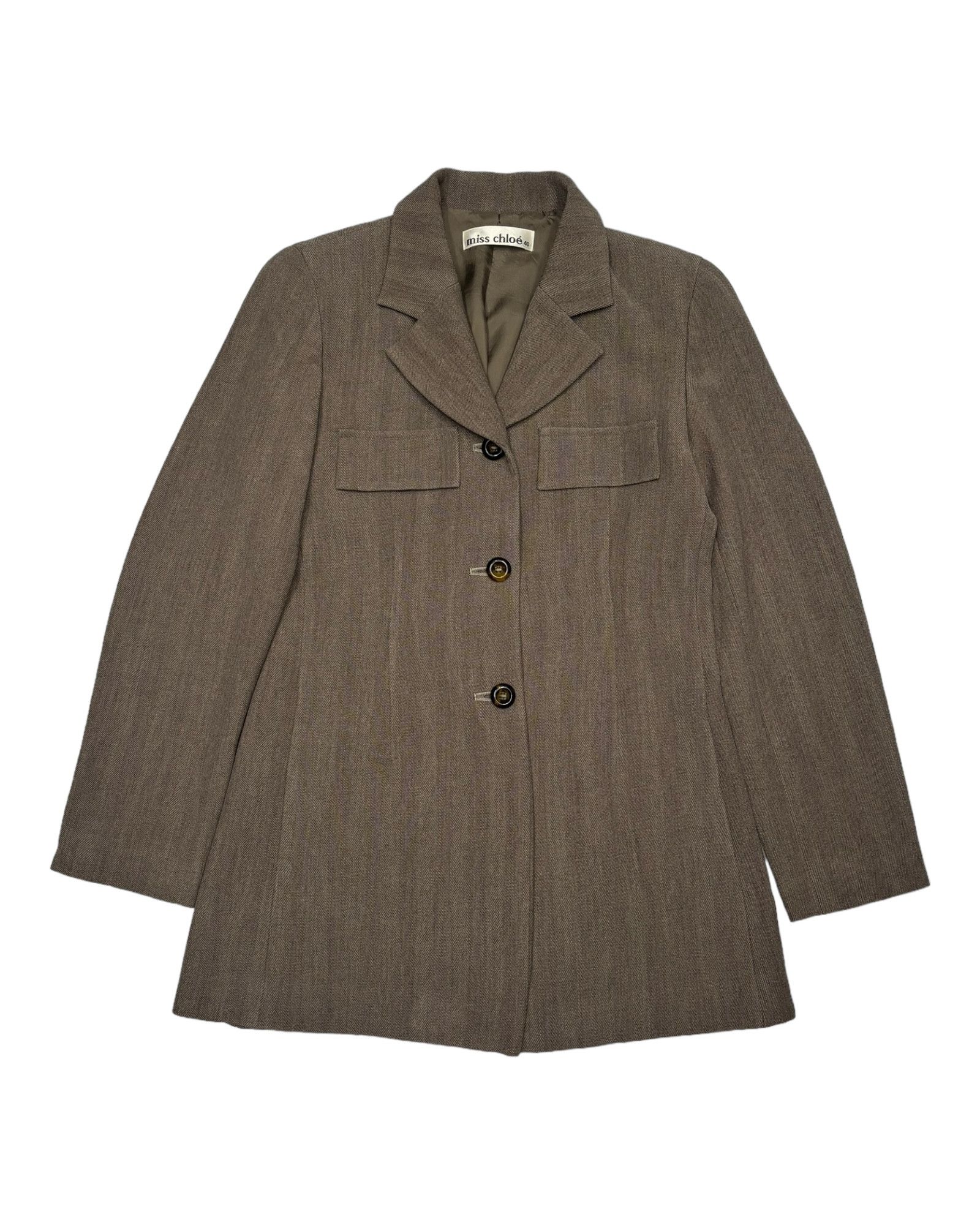 Chloe VINTAGE MISS CHLOE BUTTON JACKET Size S / US 4 / IT 40 - 1 Thumbnail