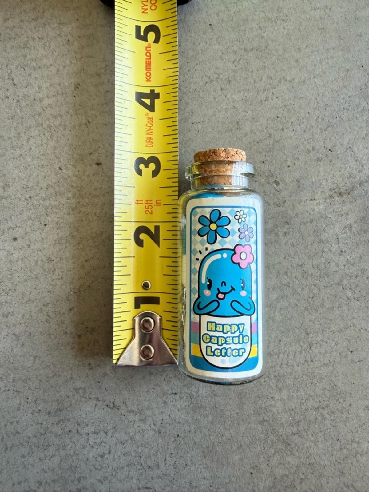 Other Happy Capsule Letter Bottle / Kawaii Note Pills Jar Gift Size ONE SIZE - 10 Thumbnail