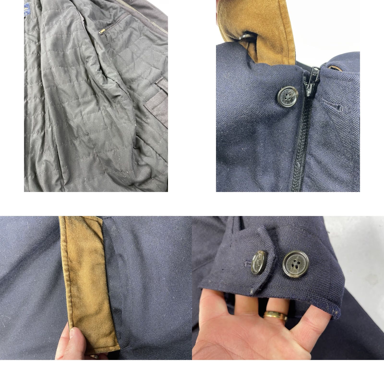 Brooks Brothers Brooks Brothers Overcoat Coat Wool Blue L Men's Large Storm System Loro Piana Storm System Wool Blue Overcoat Jacket Size US L / EU 52-54 / 3 - 8 Thumbnail