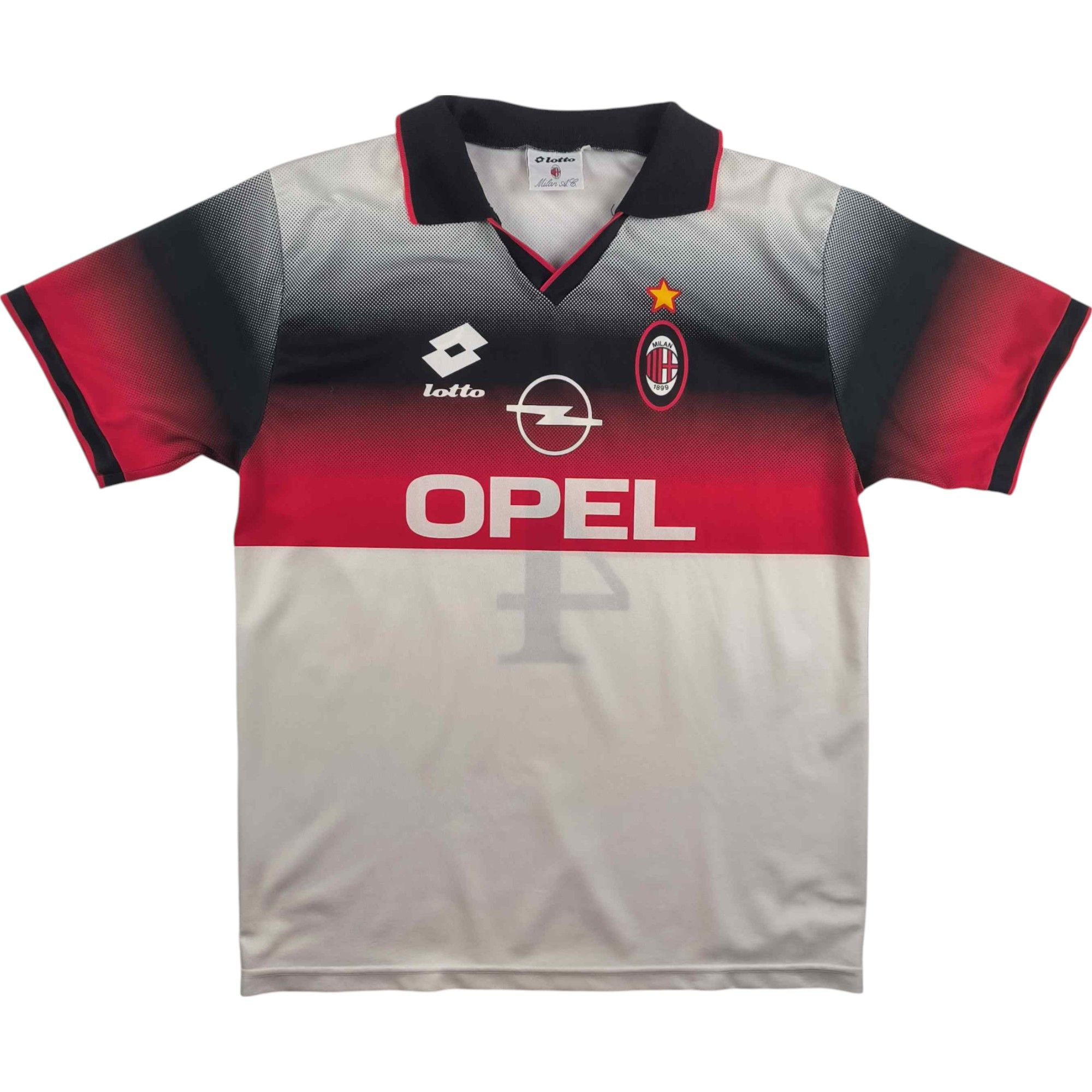 Lotto AC MILAN ゲームシャツ 94-95 ロット ACミラン フットボール ゲームシャツ Lotto AC