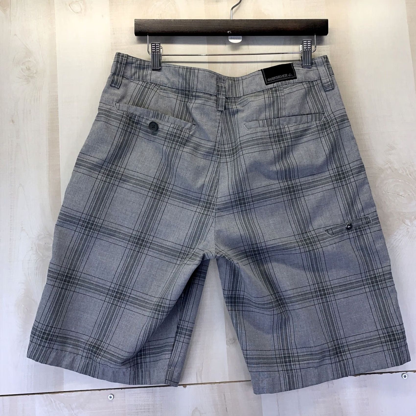 O'Neill O’Neil Estilo Gray Plaid Bermuda Mens Shorts Size 33-9994 Size US 33 - 6 Thumbnail