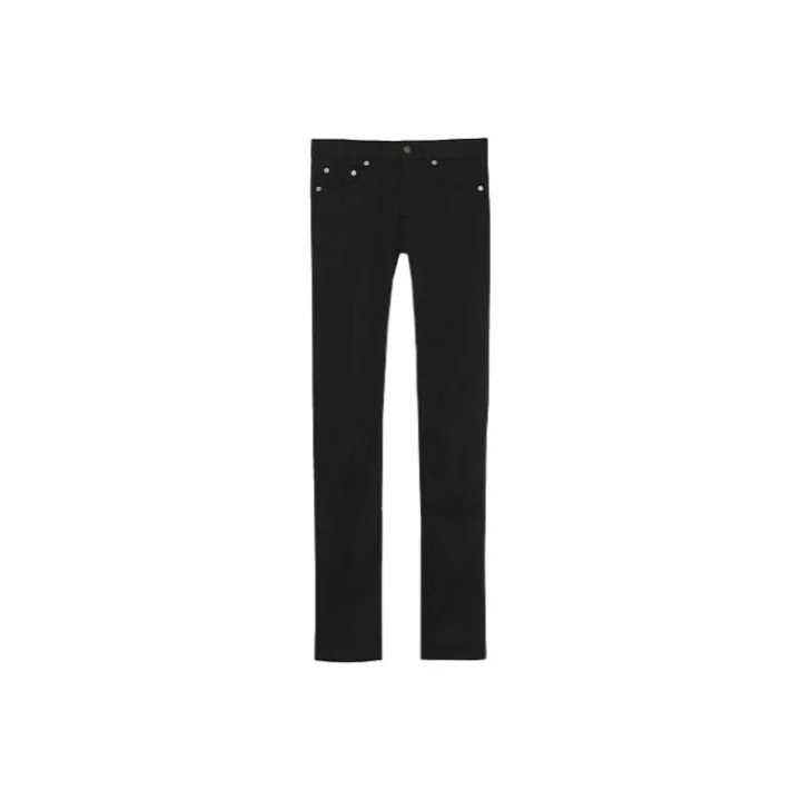 Saint Laurent Paris Saint Laurent Black Skinny Denim Pants for Men Size US 34 / EU 50 - 1 Thumbnail