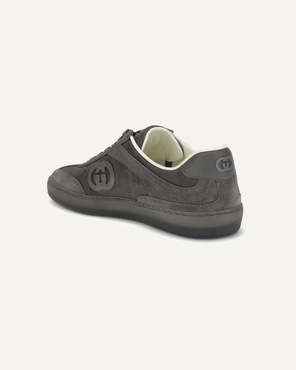 Gucci o1loc1c0326 813686 Men's G75 Sneakers in Dark Grey Size US 10 / EU 43 - 4 Thumbnail