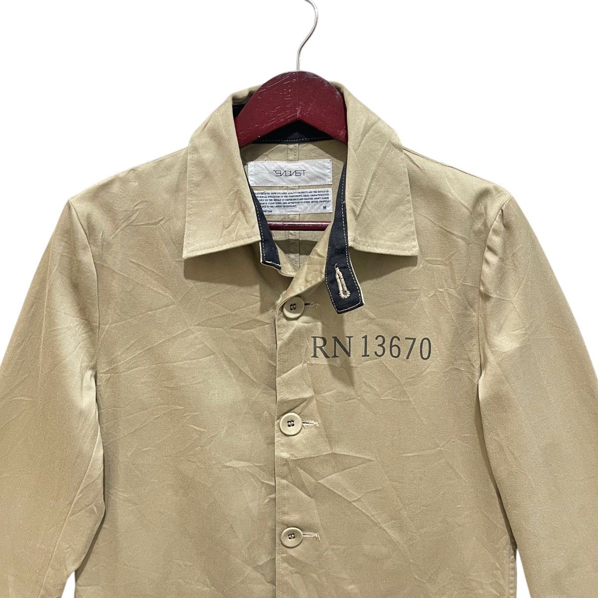 Japanese Brand × Sandinista MFG Japanese Brand Sandinista Button Utility Jacket Size US M / EU 48-50 / 2 - 2 Thumbnail