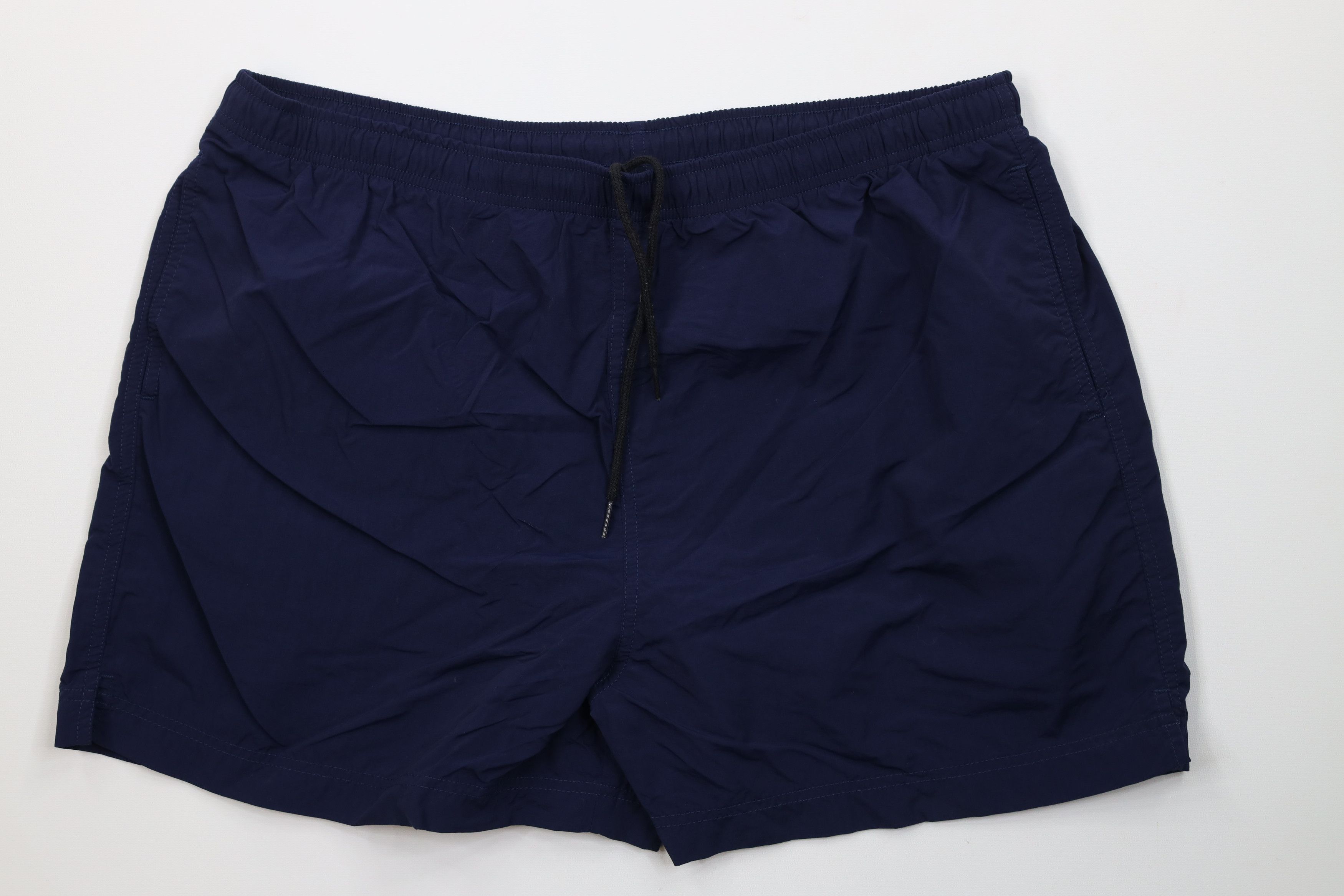 L.L. Bean Vintage 90s LL Bean Above Knee Shorts Baggies Blue Nylon Size 36" / US 14 / IT 50 - 1 Thumbnail
