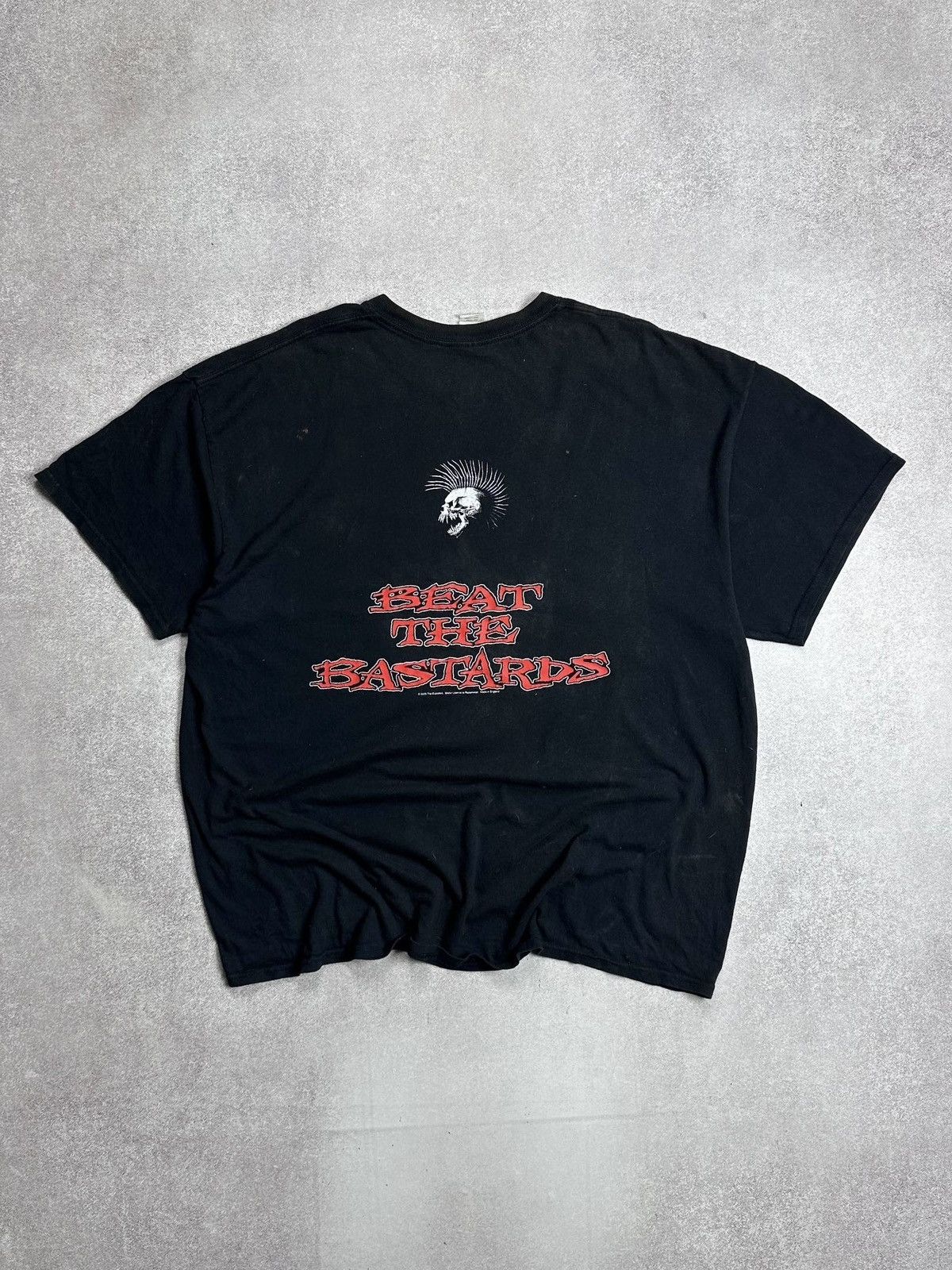 Band Tees Vintage 90s The Exploited Beat The Bastards Band T-shirt XXL Size US XXL / EU 58 / 5 - 4 Thumbnail