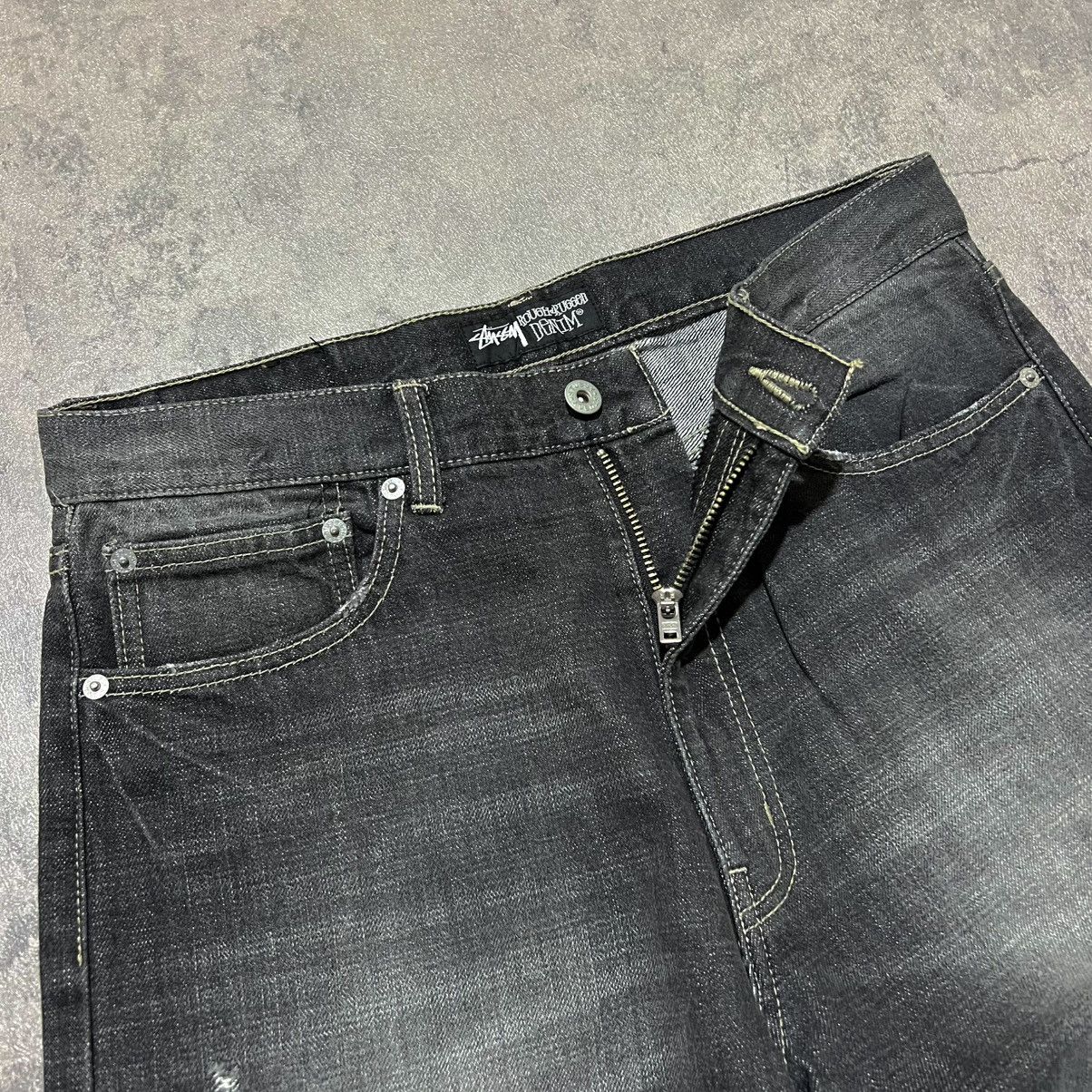Stussy Y2K Stussy Rough&Rugged Relaxed Distressed Denim Jeans Size US 32 / EU 48 - 3 Thumbnail