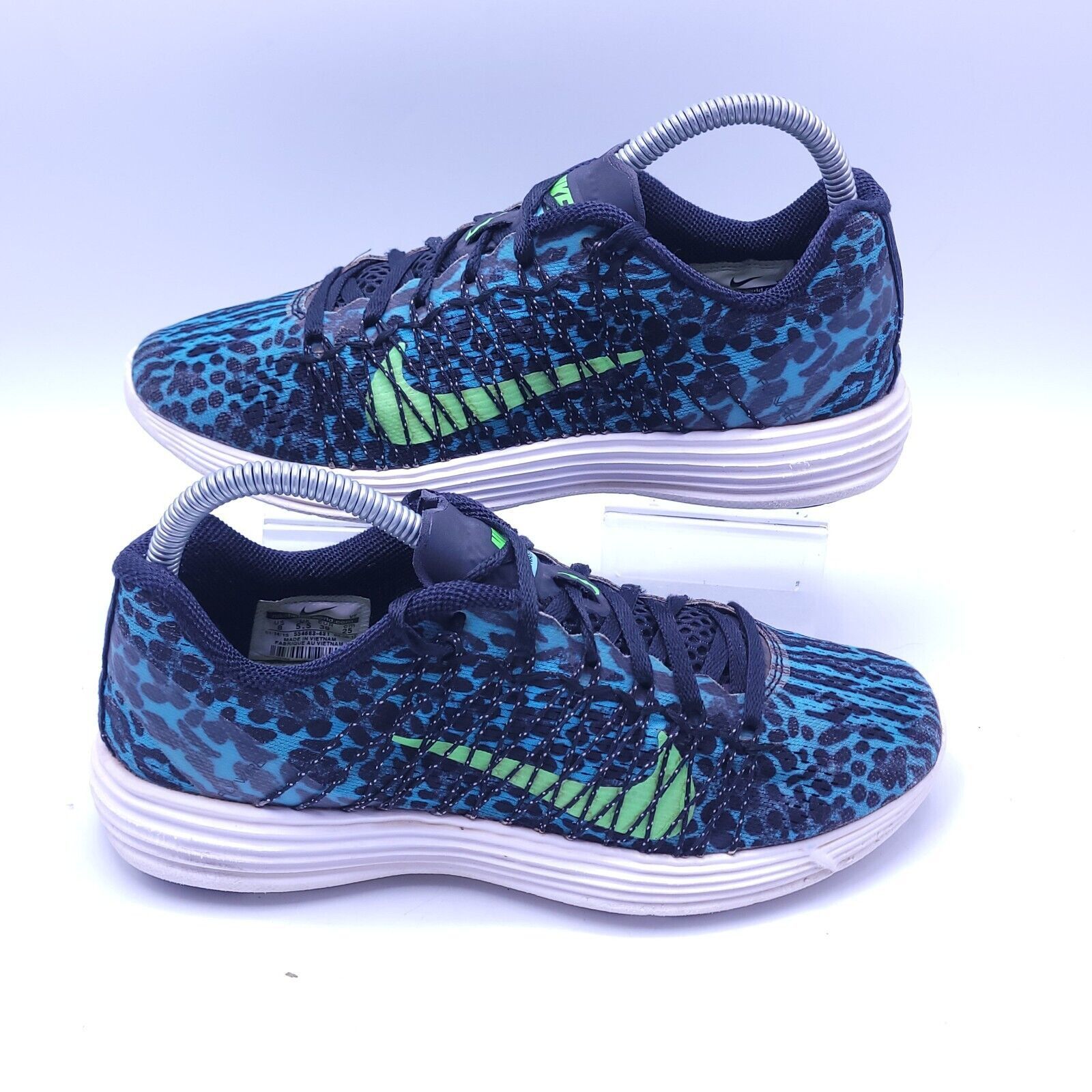 Nike Nike Lunaracer 3 Shoe Womens Size 8 554683-431 Blue Black Size US 8 / IT 38 - 6 Thumbnail