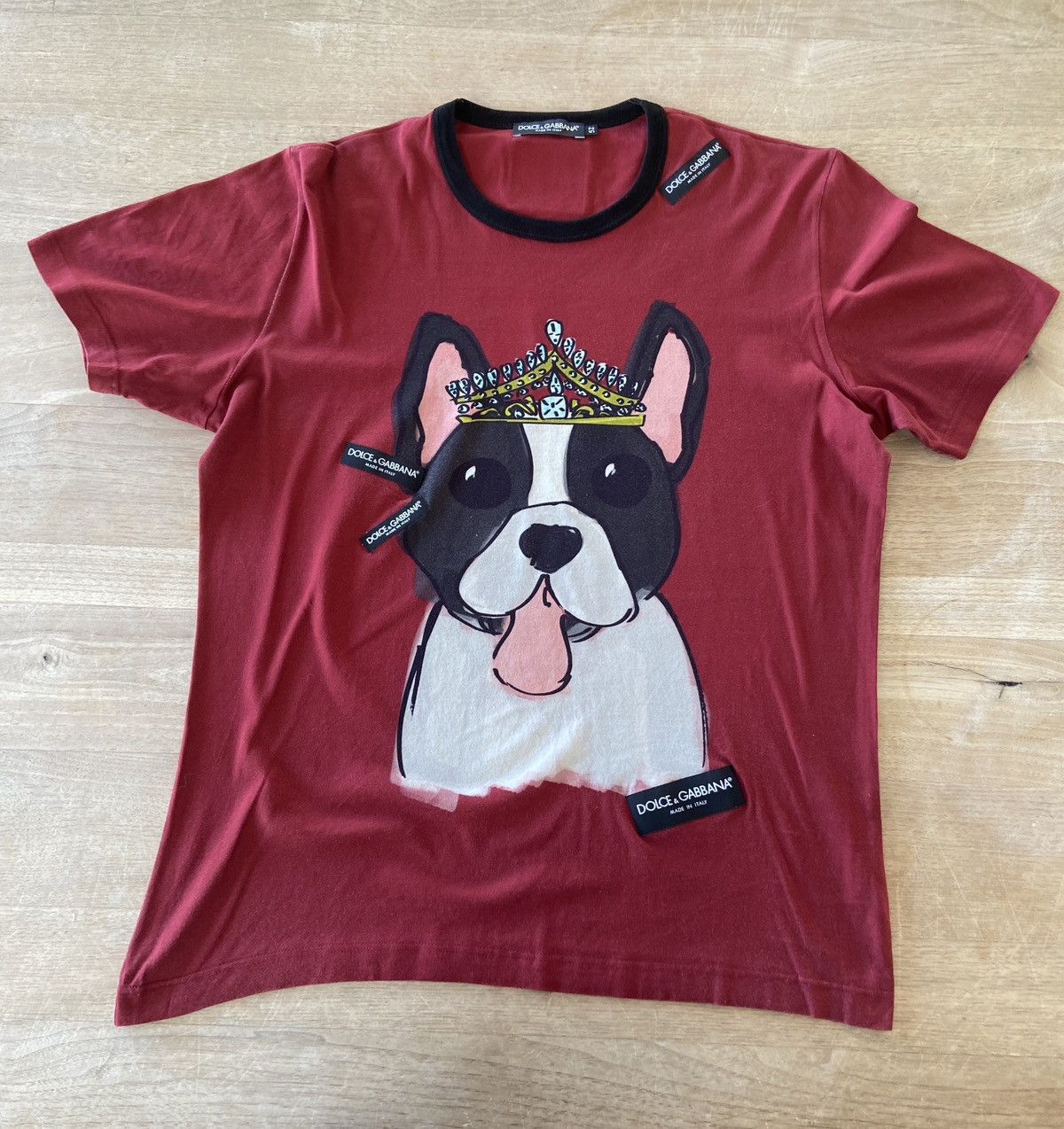 Dolce & Gabbana D@G Dog print Size US L / EU 52-54 / 3 - 1 Thumbnail