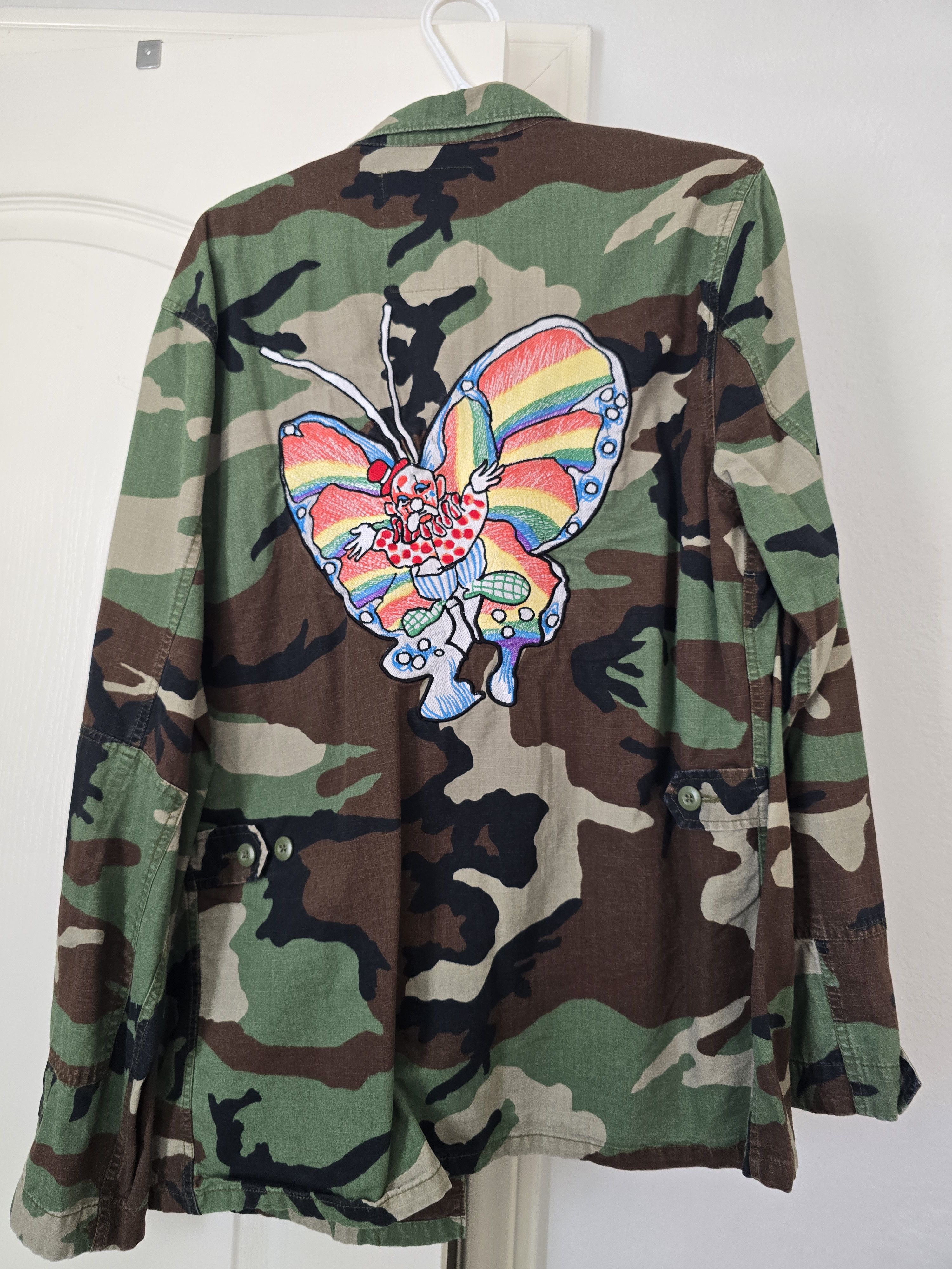 Supreme Supreme Gonz butterfly bdu shirt large new camo Size US L / EU 52-54 / 3 - 2 Thumbnail