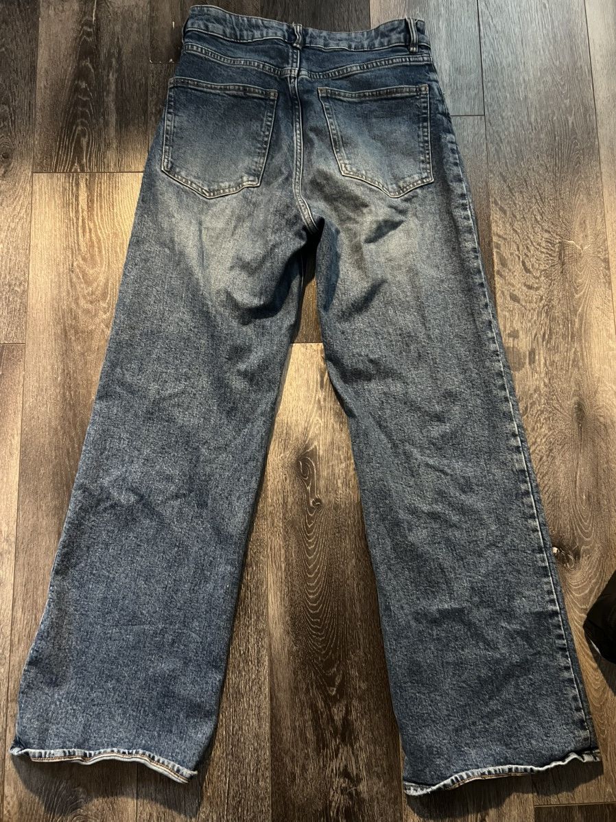 H&M Dark wash h&m jean Size 30" / US 8 / IT 44 - 2 Thumbnail