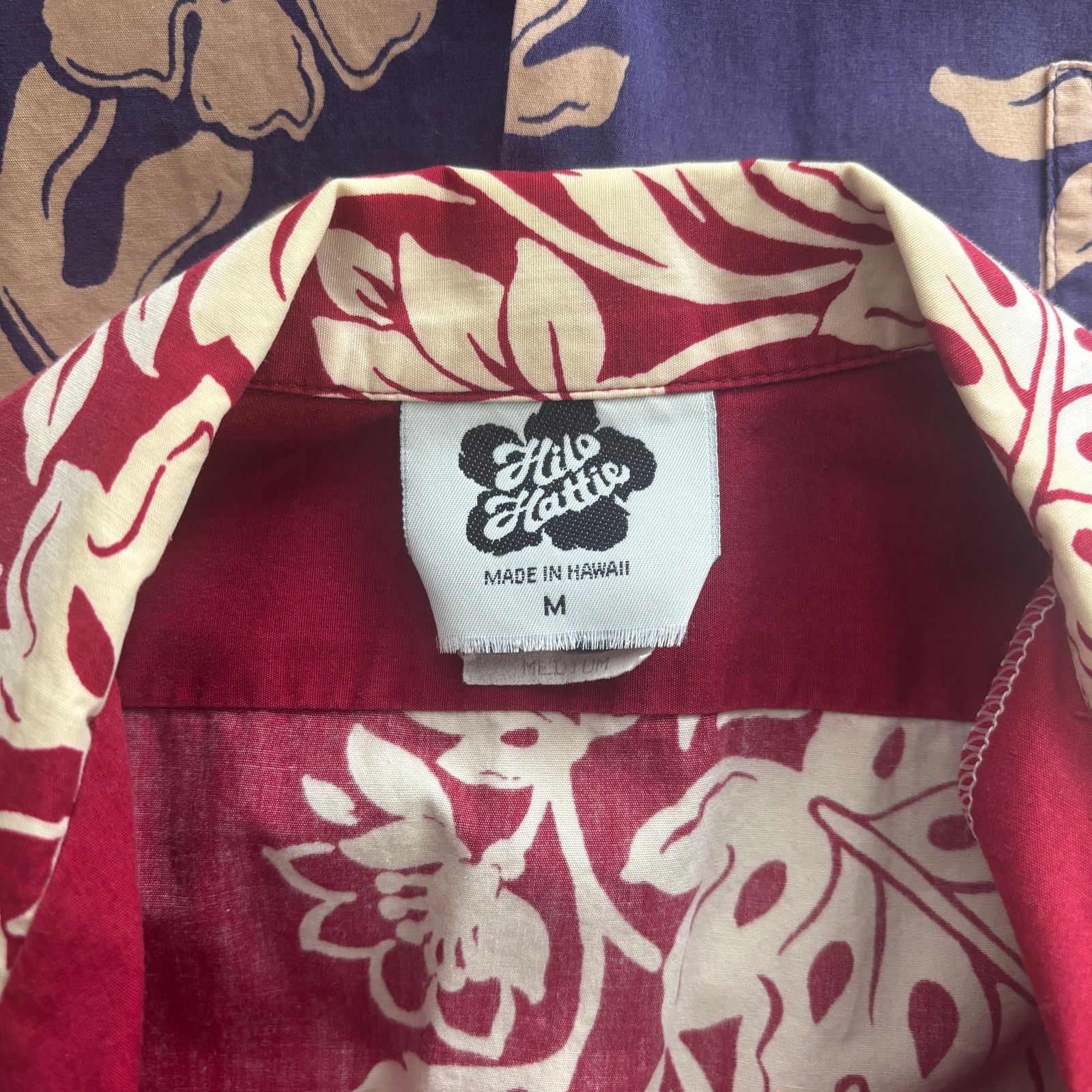 Hilo Hattie × Vintage Vintage 1980s Hilo Hattie Hawaiian Shirt Blue Red Two Pack Size US M / EU 48-50 / 2 - 4 Thumbnail