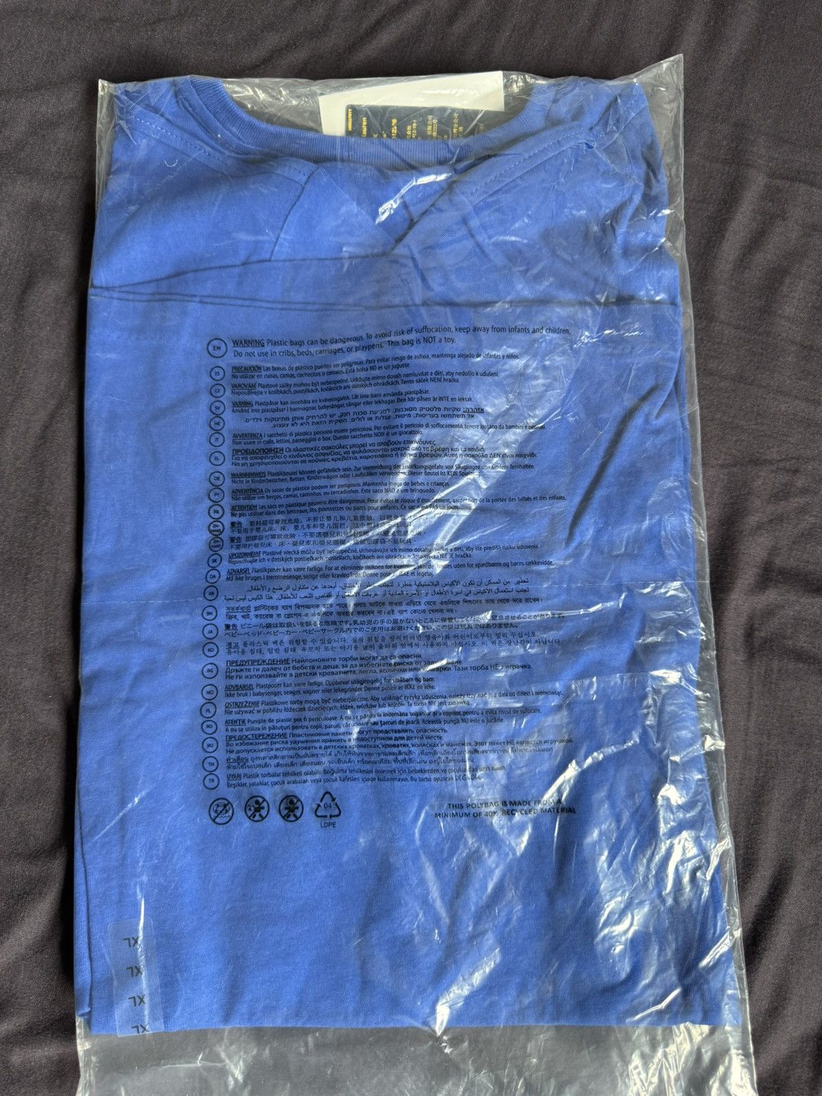 Polo Ralph Lauren Polo Ralph Lauren Blue Polo Bear SS T-Shirt Size US XL / EU 56 / 4 - 2 Thumbnail