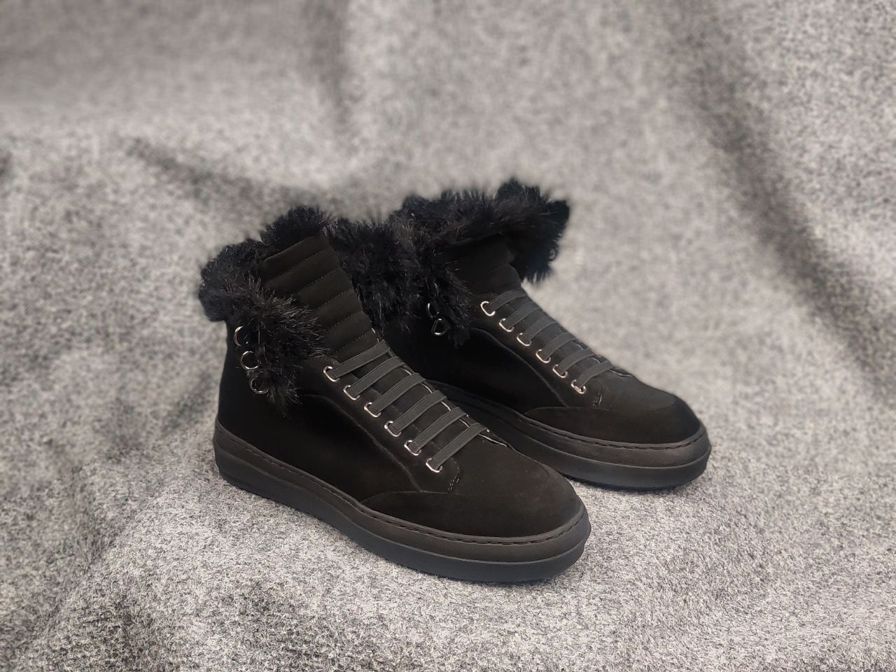 Jil Sander Jil Sander Navy Collection Suede Leather boots fur Shoes Size US 10 / IT 40 - 5 Thumbnail