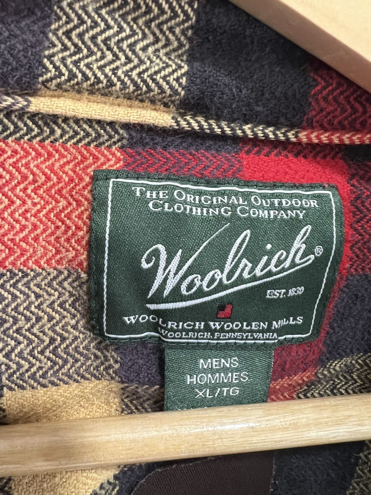 Woolrich Woolen Mills Vintage Woolrich Plaid Button Up Shirt Size US XL / EU 56 / 4 - 3 Thumbnail
