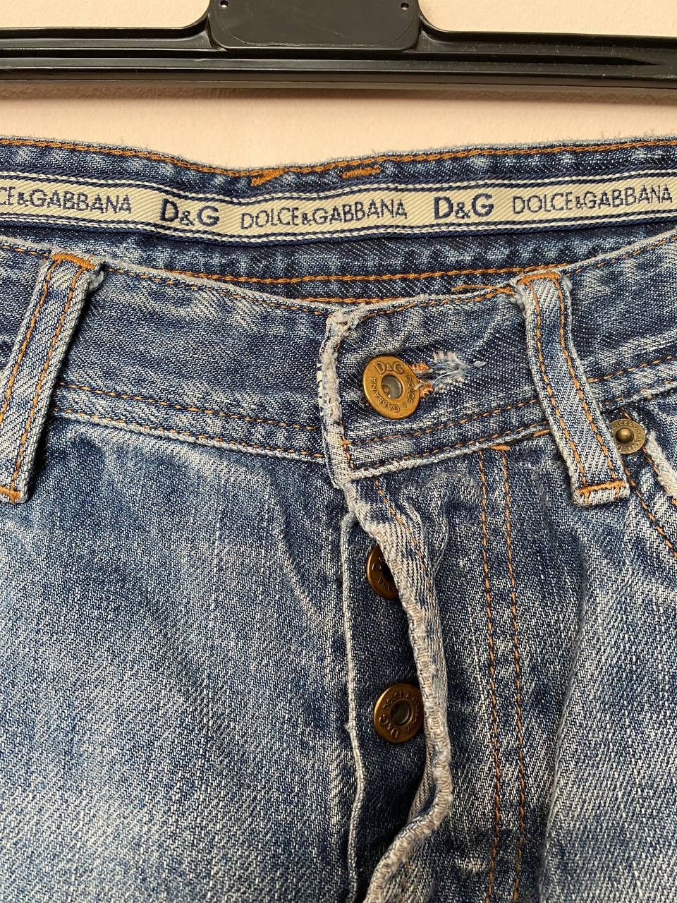 Dolce & Gabbana 🔥 Vintage Dolce & Gabbana Shorts Denim Jeans Y2k Style Size US 34 / EU 50 - 6 Thumbnail