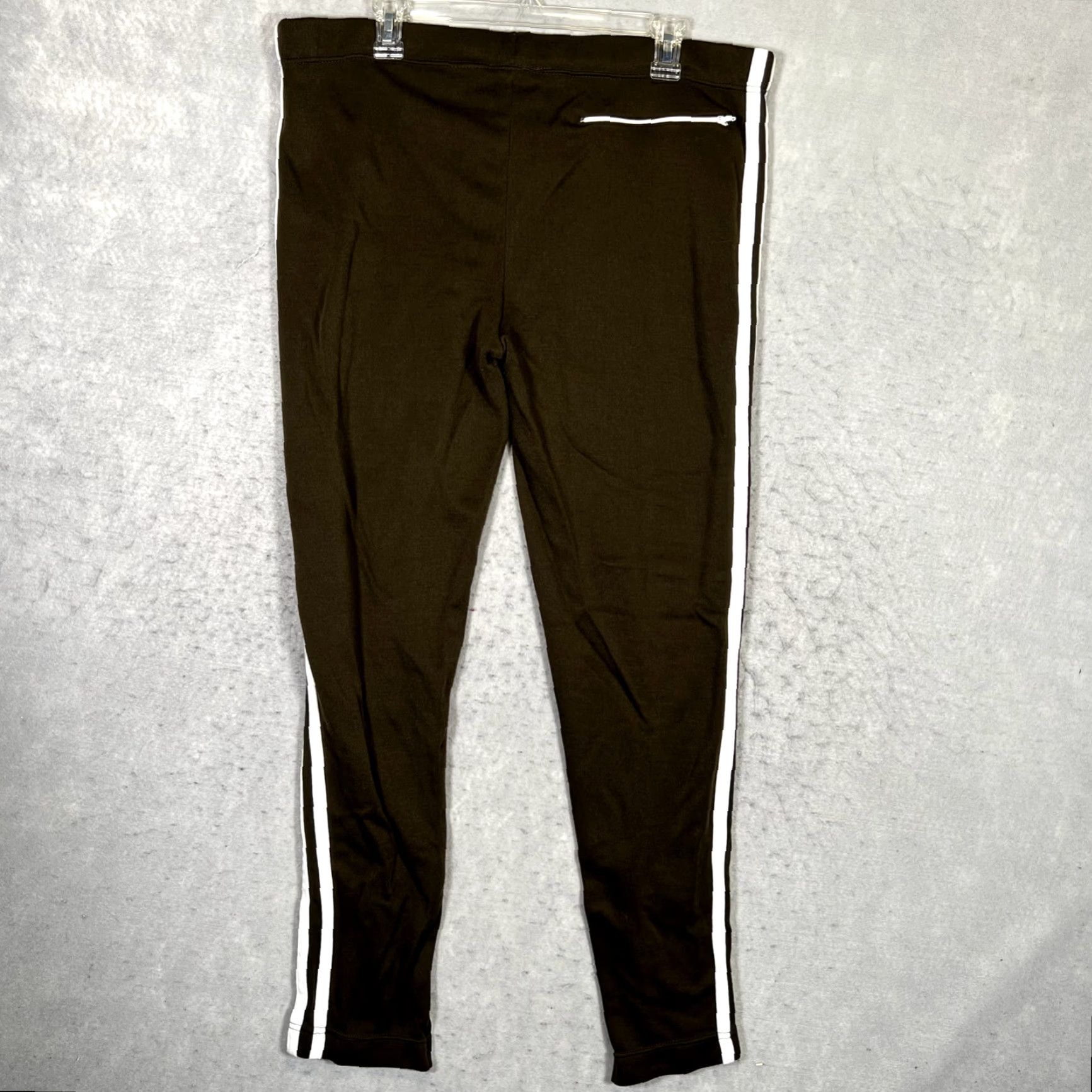 Vintage VINTAGE Sea Island Pants Adult Mens Large Brown 80s Striped Jogger Slim 30 Inseam Regular Style Activewear Clothing Mens Size US 33 - 7 Thumbnail