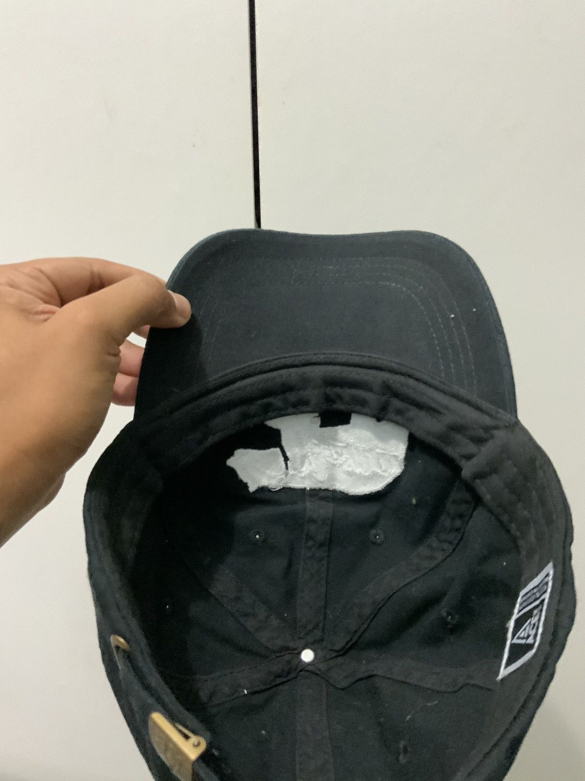 Japanese Brand Ace USA Big Logo Mama Bear Black Hat Size ONE SIZE - 9 Thumbnail